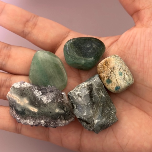 Other - Mixed crystals. : green set
